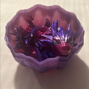 Crystalyx Dragons Purple and Pink Dragon